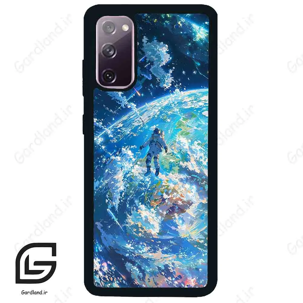 قاب گوشی سامسونگ اس 20 نرمال (Galaxy S20 ) طرح فضانورد کد 2444
