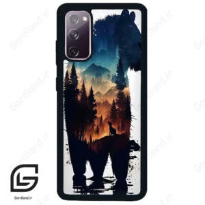 قاب گوشی سامسونگ اس 20 نرمال (Galaxy S20 ) طرح خرس کد 2449