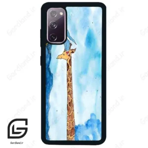 قاب گوشی سامسونگ اس 20 نرمال (Galaxy S20 ) طرح زرافه کد 2456