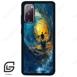 قاب گوشی سامسونگ اس 20 نرمال (Galaxy S20 ) طرح دریا کد 2460
