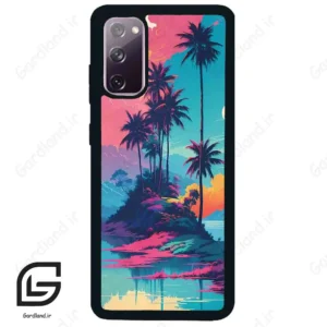 قاب گوشی سامسونگ اس 20 نرمال (Galaxy S20 ) طرح جزیره کد 2461