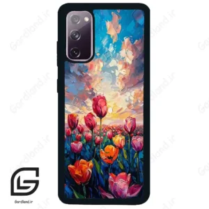 قاب گوشی سامسونگ اس 20 نرمال (Galaxy S20 ) طرح گل کد 2466