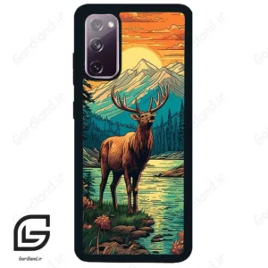 قاب گوشی سامسونگ اس 20 نرمال (Galaxy S20 ) طرح گوزن کد 2471