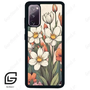 قاب گوشی سامسونگ اس 20 نرمال (Galaxy S20 ) طرح گل کد 2475