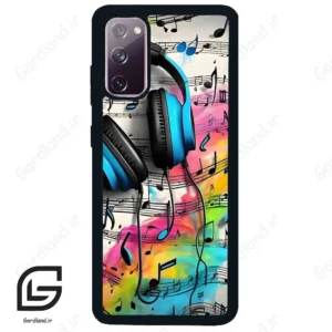 قاب گوشی سامسونگ اس 20 نرمال (Galaxy S20 ) طرح موسیقی کد 2482