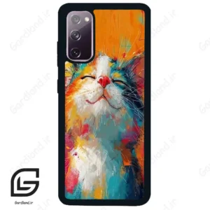 قاب گوشی سامسونگ اس 20 نرمال (Galaxy S20 ) طرح گربه کد 2489