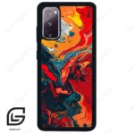 قاب گوشی سامسونگ اس 20 نرمال (Galaxy S20 ) طرح ابرنگی کد 2490