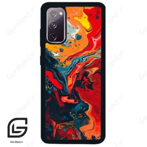 قاب گوشی سامسونگ اس 20 نرمال (Galaxy S20 ) طرح ابرنگی کد 2490
