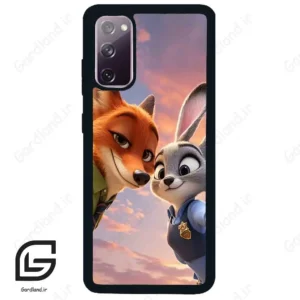 قاب گوشی سامسونگ اس 20 نرمال (Galaxy S20 ) طرح زوتوپیا کد 2495