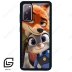 قاب گوشی سامسونگ اس 20 نرمال (Galaxy S20 ) طرح زوتوپیا کد 2496