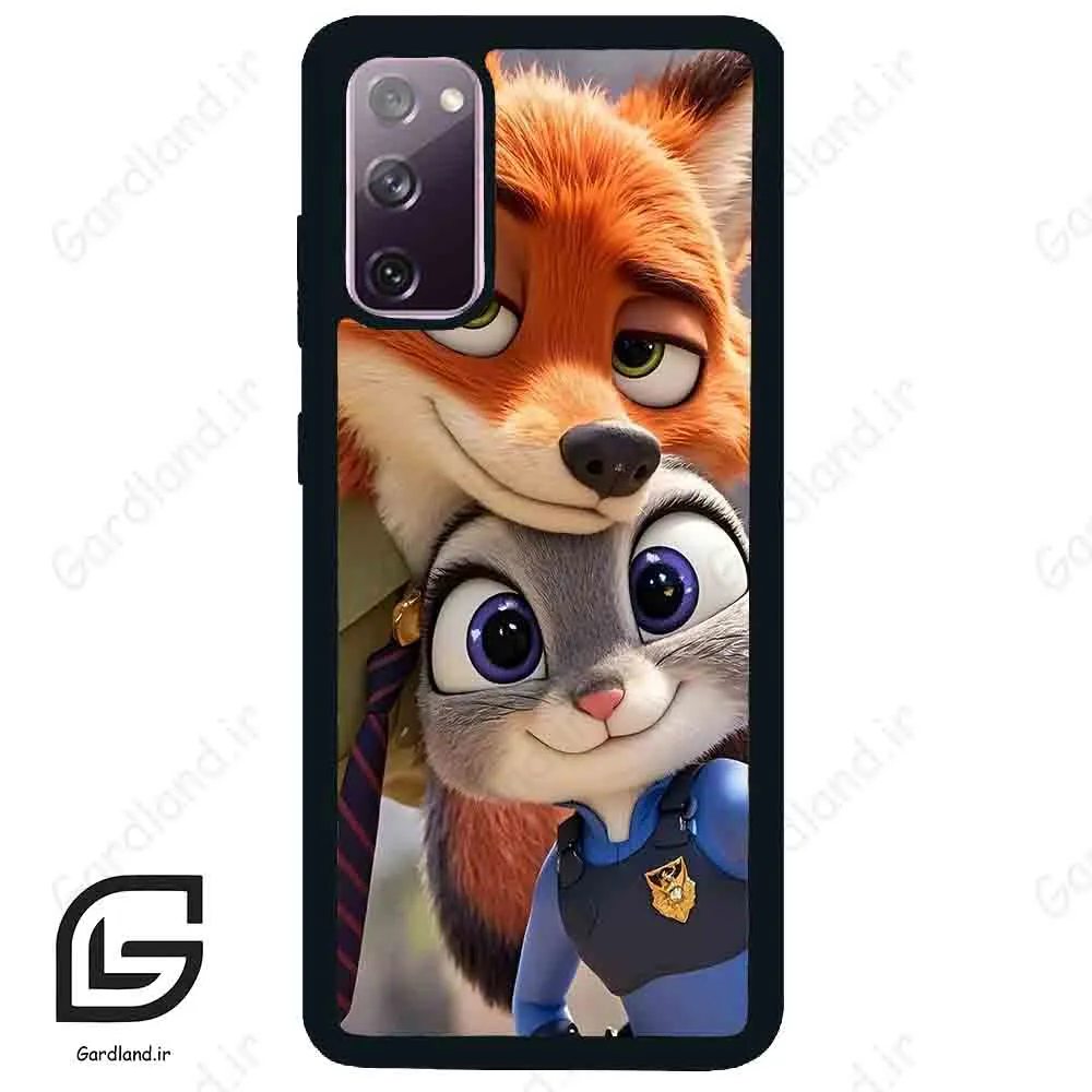 قاب گوشی سامسونگ اس 20 نرمال (Galaxy S20 ) طرح زوتوپیا کد 2496