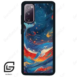 قاب گوشی سامسونگ اس 20 نرمال (Galaxy S20 ) طرح نقاشی کد 2504