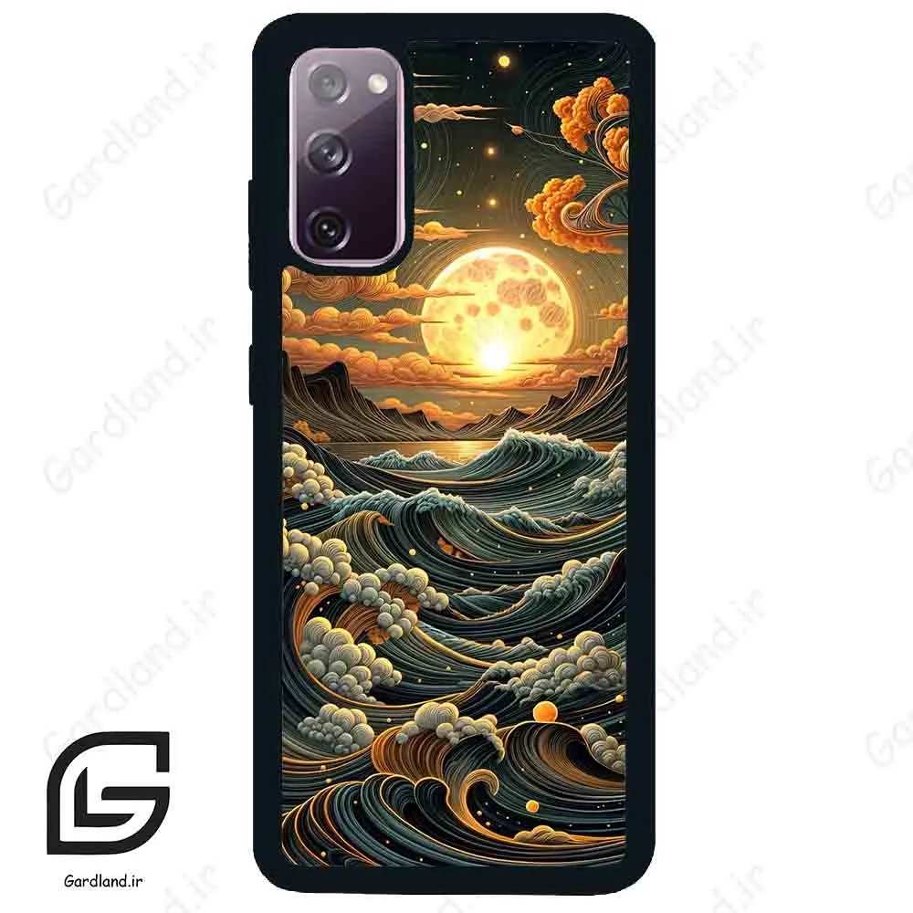 قاب گوشی سامسونگ اس 20 نرمال (Galaxy S20 ) طرح غروب کد 2505