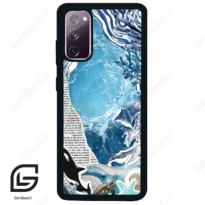 قاب گوشی سامسونگ اس 20 نرمال (Galaxy S20 ) طرح دریا کد 2516