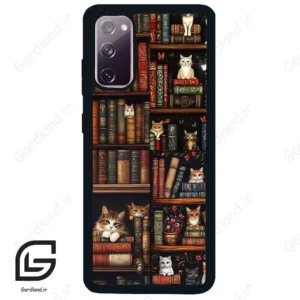 قاب گوشی سامسونگ اس 20 نرمال (Galaxy S20 ) طرح کتابخانه کد 2532