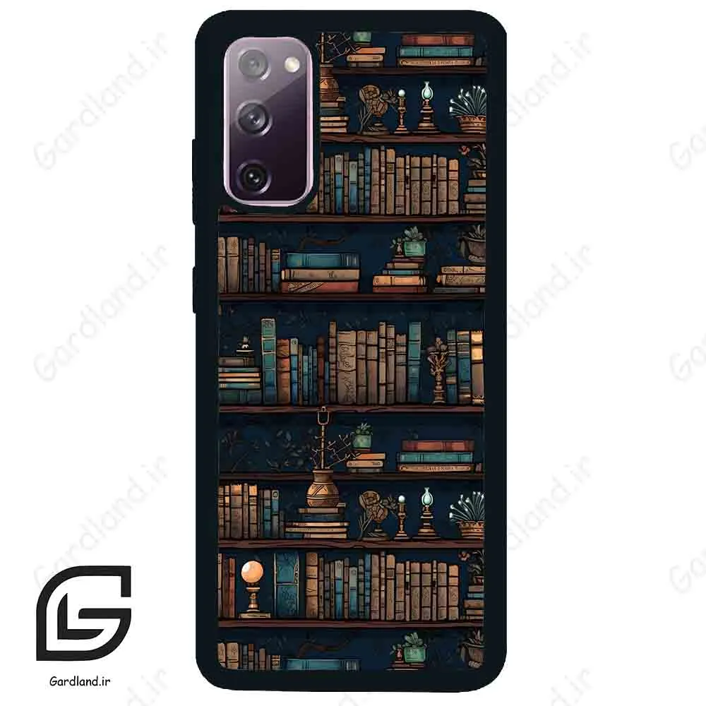 قاب گوشی سامسونگ اس 20 نرمال (Galaxy S20 ) طرح کتابخانه کد 2536