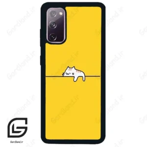 قاب گوشی سامسونگ اس 20 نرمال (Galaxy S20 ) طرح گربه کد 2550