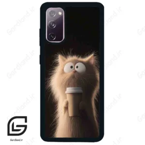 قاب گوشی سامسونگ اس 20 نرمال (Galaxy S20 ) طرح گربه کد 2567