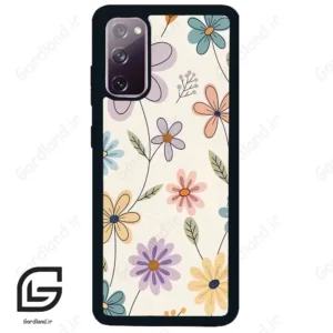 قاب گوشی سامسونگ اس 20 نرمال (Galaxy S20 ) طرح گل کد 2587