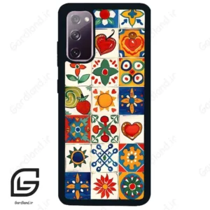 قاب گوشی سامسونگ اس 20 نرمال (Galaxy S20 ) طرح کاشی کد 2594