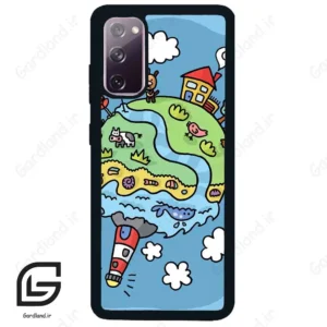 قاب گوشی سامسونگ اس 20 نرمال (Galaxy S20 ) طرح کودکانه کد 2599