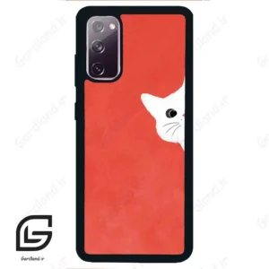 قاب گوشی سامسونگ اس 20 نرمال (Galaxy S20 ) طرح گربه کد 2609