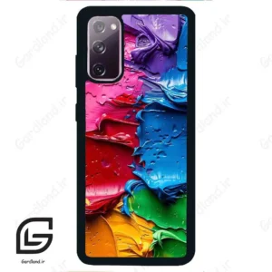 قاب گوشی سامسونگ اس 20 نرمال (Galaxy S20 ) طرح رنگی کد 2618