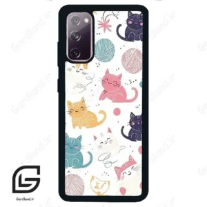 قاب گوشی سامسونگ اس 20 نرمال (Galaxy S20 ) طرح گربه کد 2620