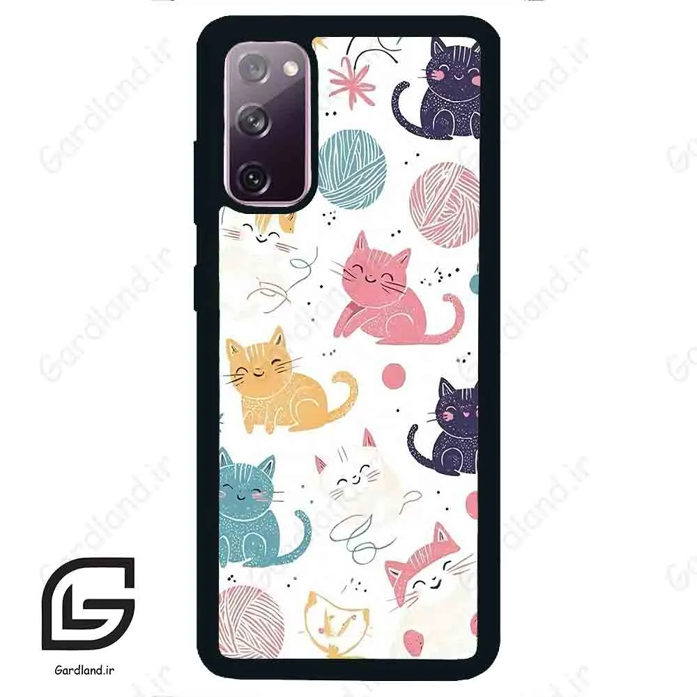 قاب گوشی سامسونگ اس 20 نرمال (Galaxy S20 ) طرح گربه کد 2620
