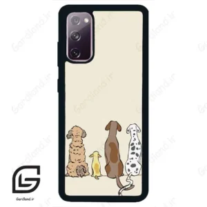 قاب گوشی سامسونگ اس 20 نرمال (Galaxy S20 ) طرح سگ کد 2630