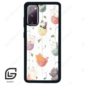قاب گوشی سامسونگ اس 20 نرمال (Galaxy S20 ) طرح گربه کد 2633