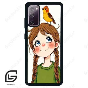 قاب گوشی سامسونگ اس 20 نرمال (Galaxy S20 ) طرح دختر کد 2640