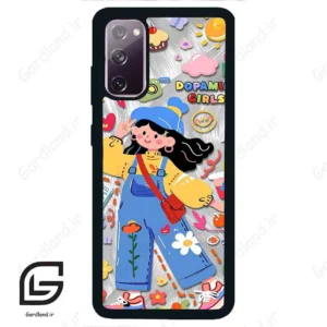 قاب گوشی سامسونگ اس 20 نرمال (Galaxy S20 ) طرح دخترانه کد 2642