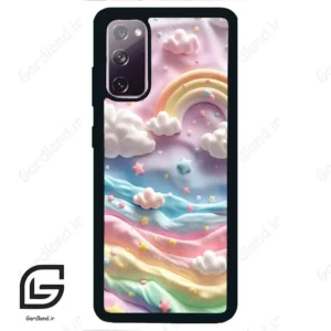 قاب گوشی سامسونگ اس 20 نرمال (Galaxy S20 ) طرح رنگارنگ کد 2656