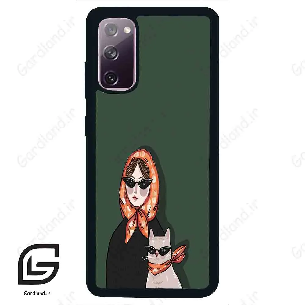 قاب گوشی سامسونگ اس 20 نرمال (Galaxy S20 ) طرح دخترانه کد 2672