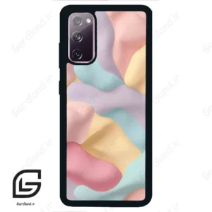 قاب گوشی سامسونگ اس 20 نرمال (Galaxy S20 ) طرح رنگی کد 2674