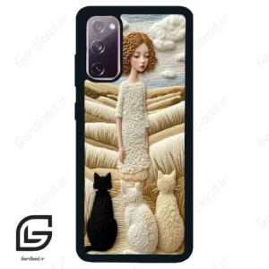 قاب گوشی سامسونگ اس 20 نرمال (Galaxy S20 ) طرح دخترانه کد 2679