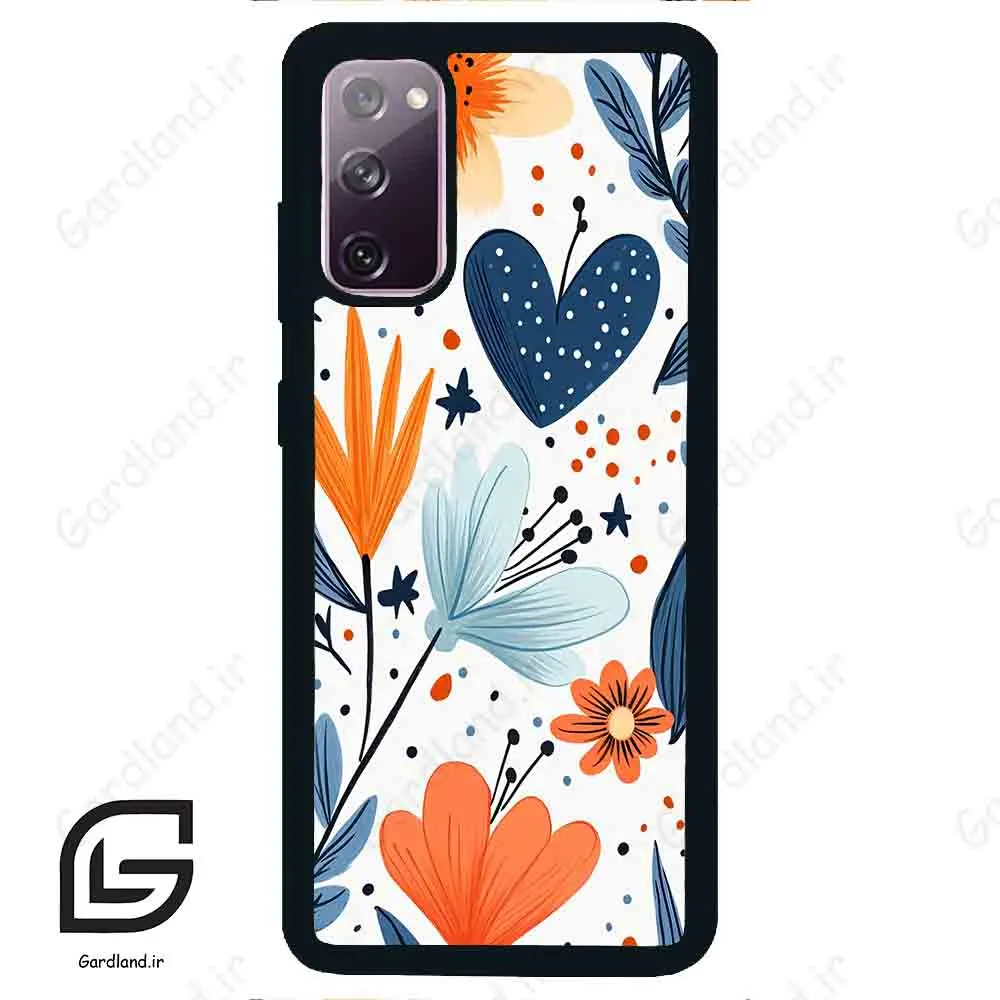قاب گوشی سامسونگ اس 20 نرمال (Galaxy S20 ) طرح گل کد 2686