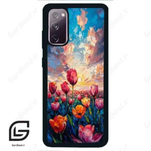 قاب گوشی سامسونگ اس 20 نرمال (Galaxy S20 ) طرح گل کد 2687