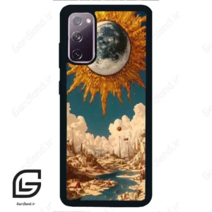 قاب گوشی سامسونگ اس 20 نرمال (Galaxy S20 ) طرح خورشید کد 2694