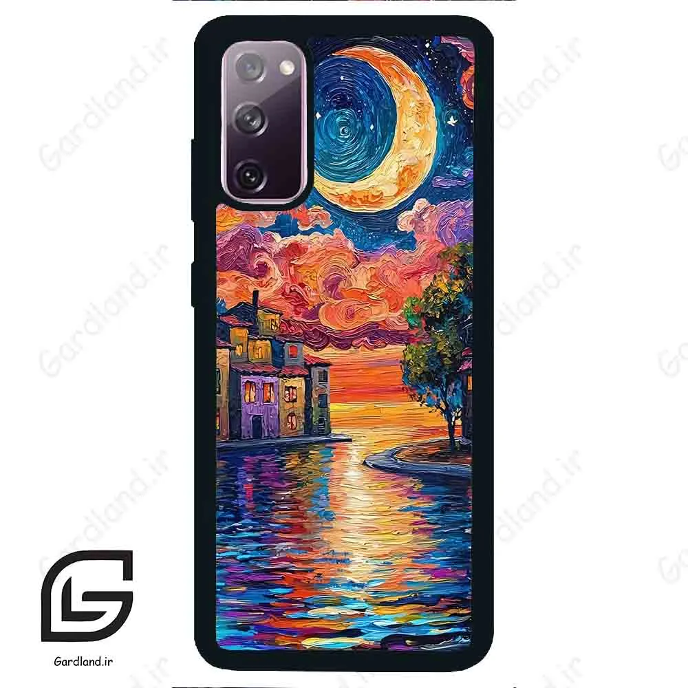 قاب گوشی سامسونگ اس 20 نرمال (Galaxy S20 ) طرح ماه کد 2699