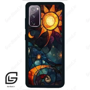 قاب گوشی سامسونگ اس 20 نرمال (Galaxy S20 ) طرح خورشید کد 2707