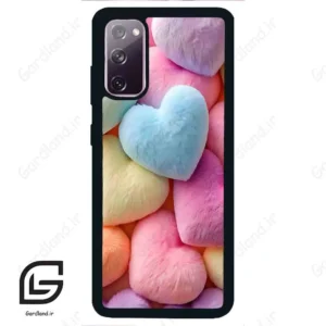 قاب گوشی سامسونگ اس 20 نرمال (Galaxy S20 ) طرح قلبی کد 2782