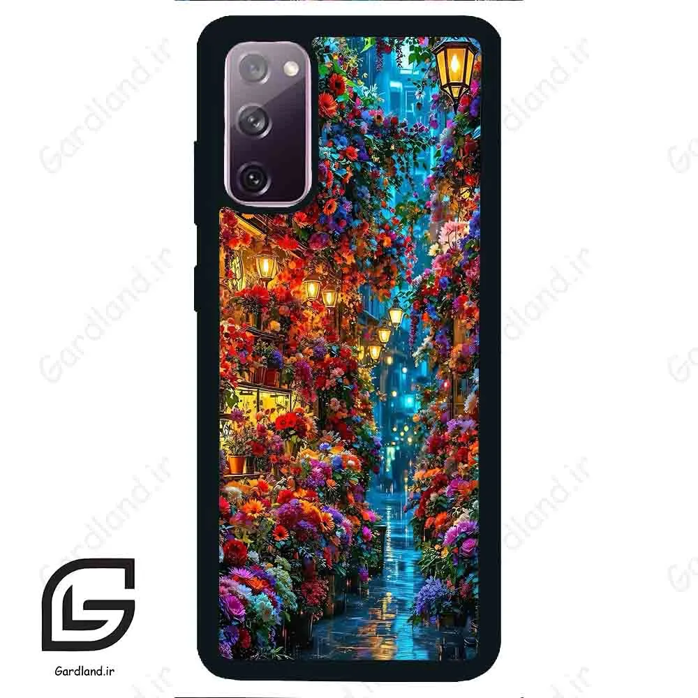 قاب گوشی سامسونگ اس 20 نرمال (Galaxy S20 ) طرح گل کد 2794