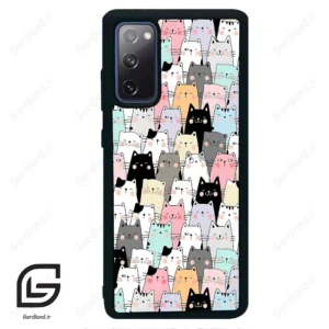 قاب گوشی سامسونگ اس 20 اف ای (Galaxy S20 FE ) طرح گربه کد 2019