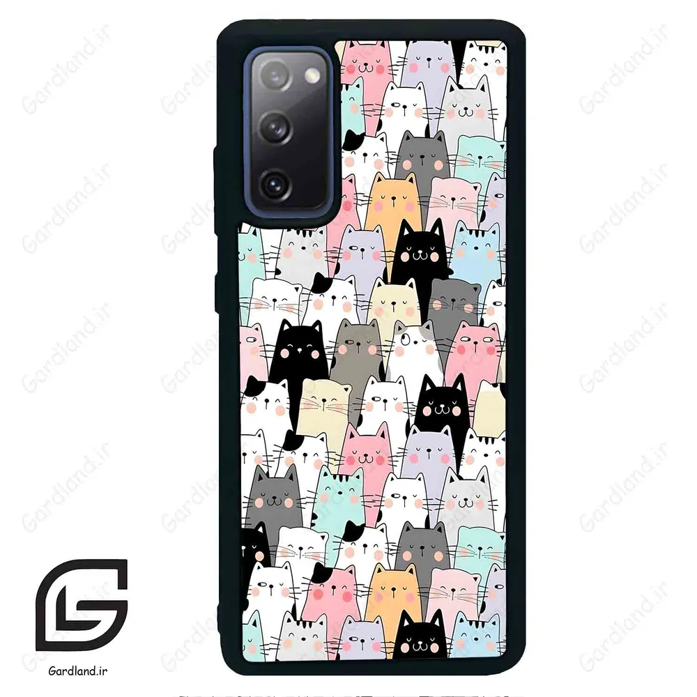 قاب گوشی سامسونگ اس 20 اف ای (Galaxy S20 FE ) طرح گربه کد 2019