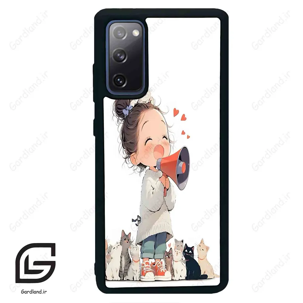 قاب گوشی سامسونگ اس 20 اف ای (Galaxy S20 FE ) طرح دخترانه کد 2027