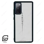 قاب گوشی سامسونگ اس 20 اف ای (Galaxy S20 FE ) طرح نوشته کد 2065