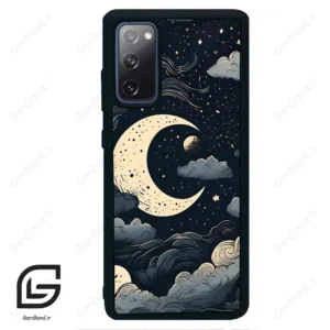 قاب گوشی سامسونگ اس 20 اف ای (Galaxy S20 FE ) طرح ماه کد 2173