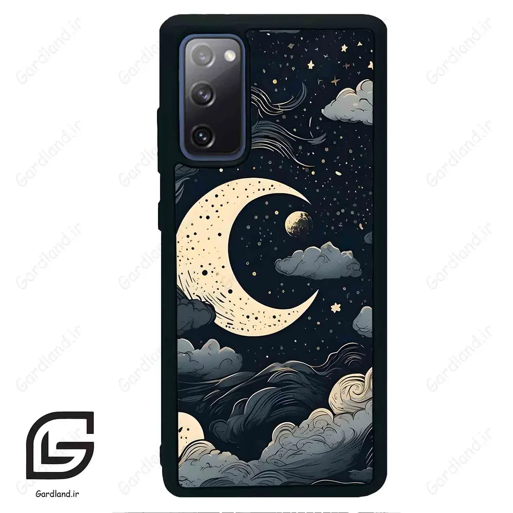 قاب گوشی سامسونگ اس 20 اف ای (Galaxy S20 FE ) طرح ماه کد 2173